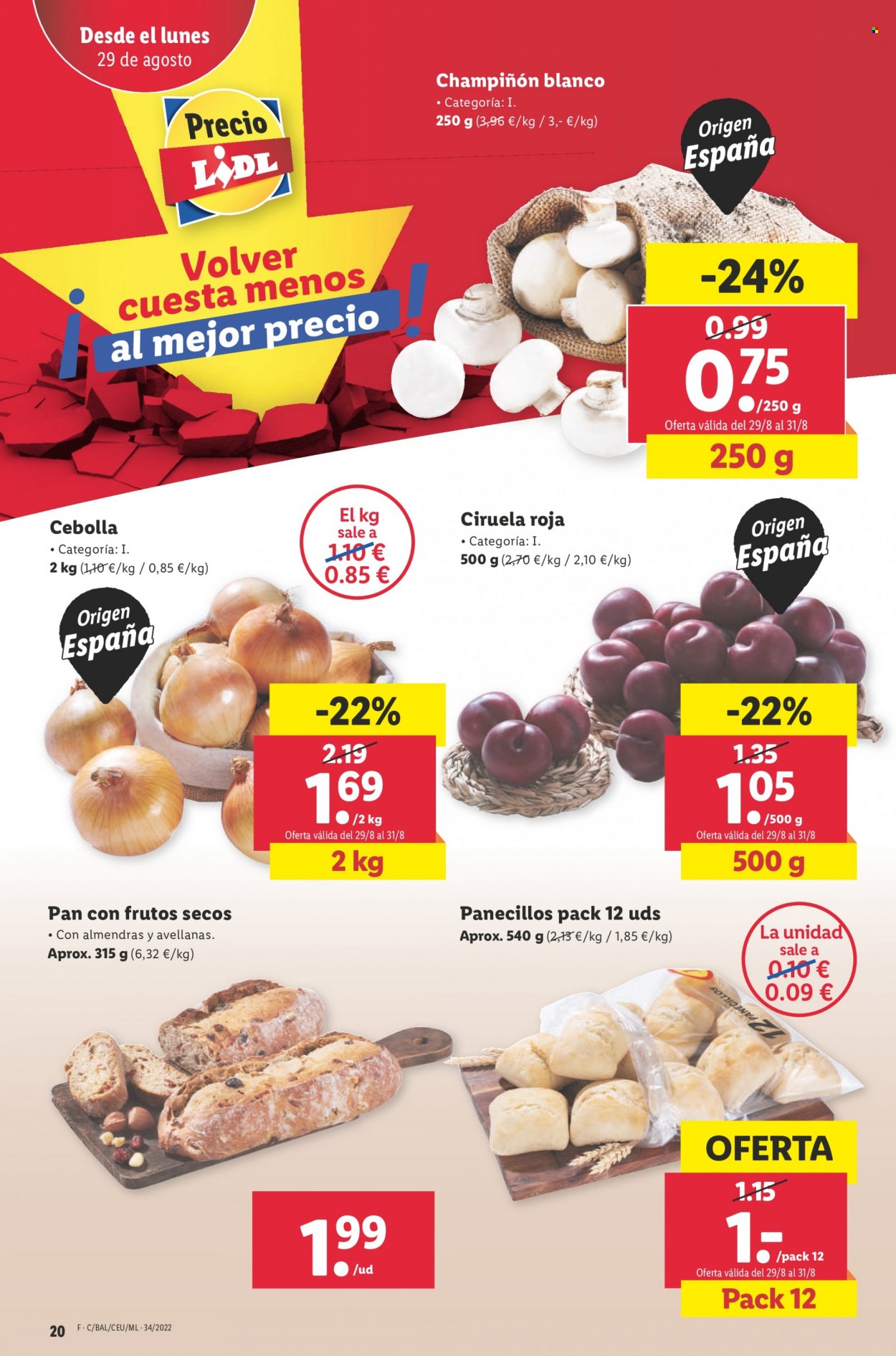 Folleto Lidl - 25/08/22 - 31/08/22. Página 20