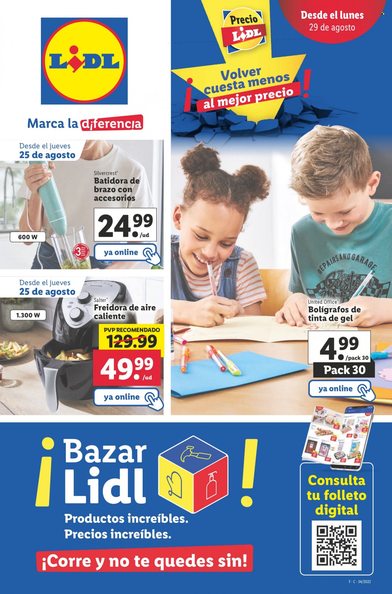 Folleto Lidl - 25/08/22 - 31/08/22. Página 1