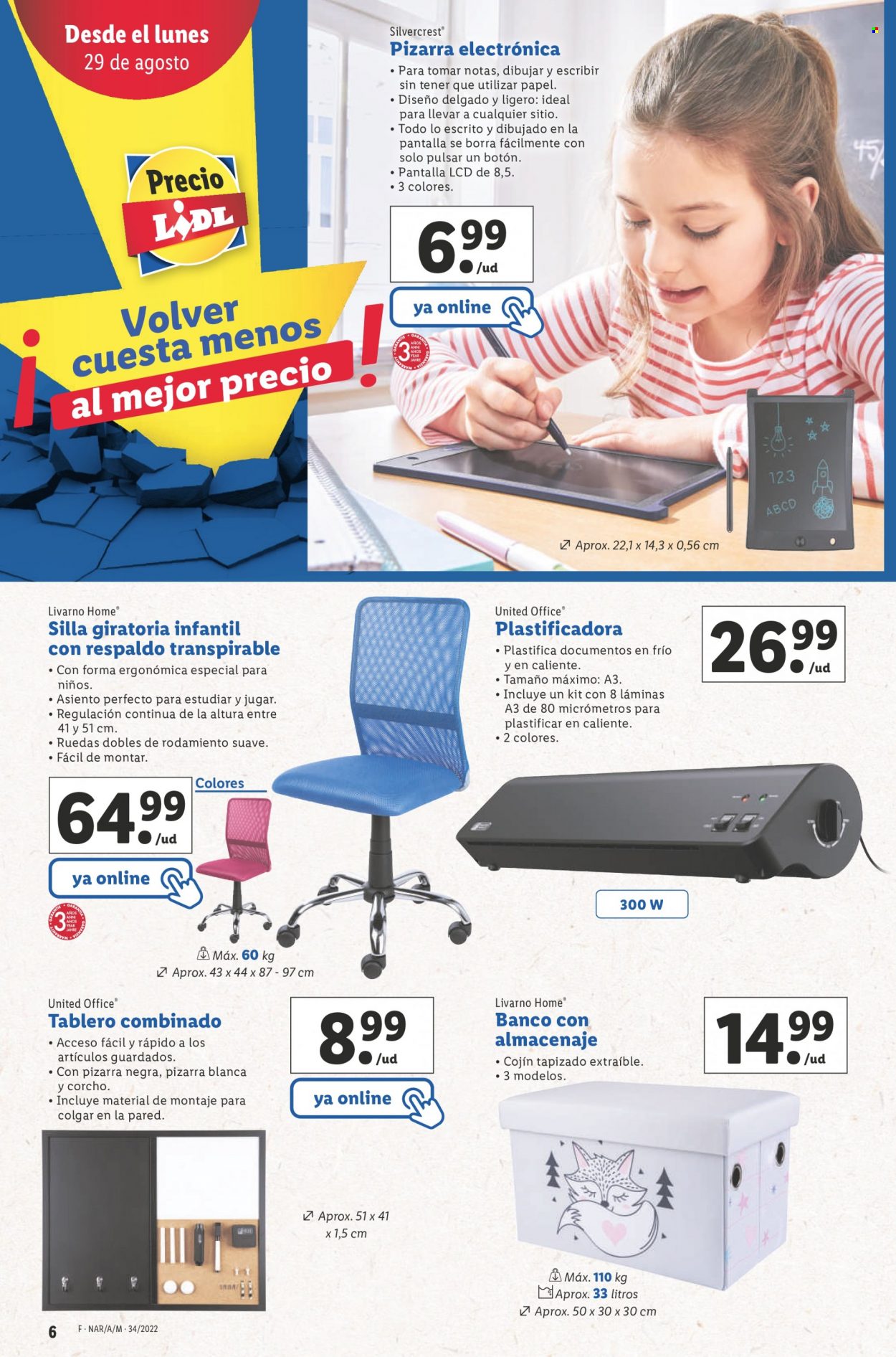 Folleto Lidl - 25/08/22 - 31/08/22. Página 6