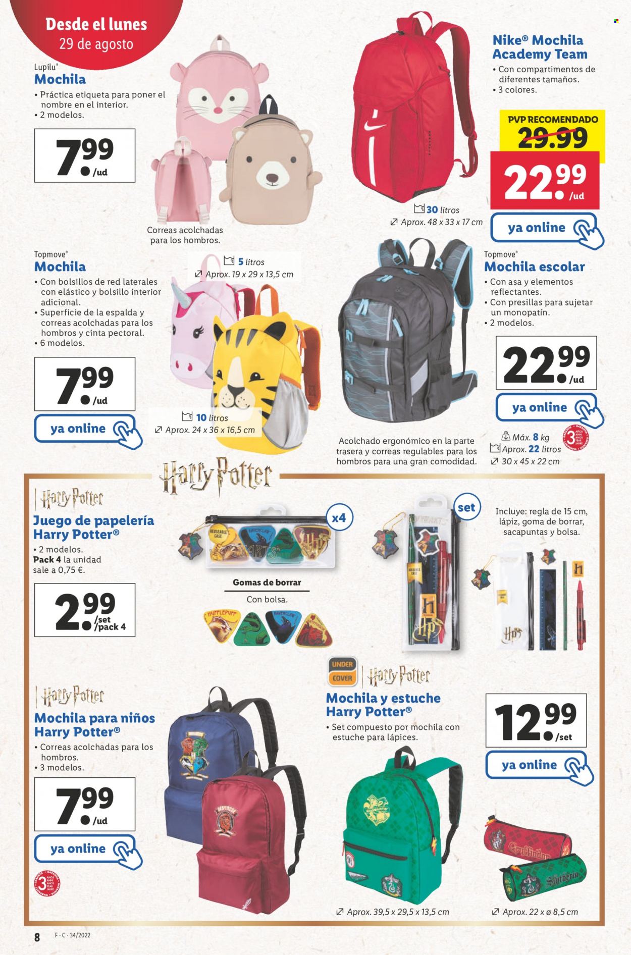 Folleto Lidl - 25/08/22 - 31/08/22. Página 8