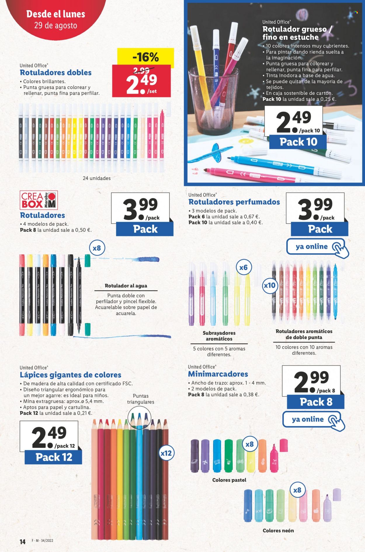 Folleto Lidl - 25/08/22 - 31/08/22. Página 14