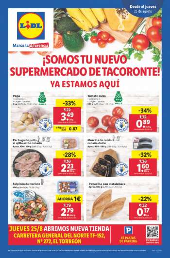 Folleto actual Lidl - 25/08/22 - 31/08/22.