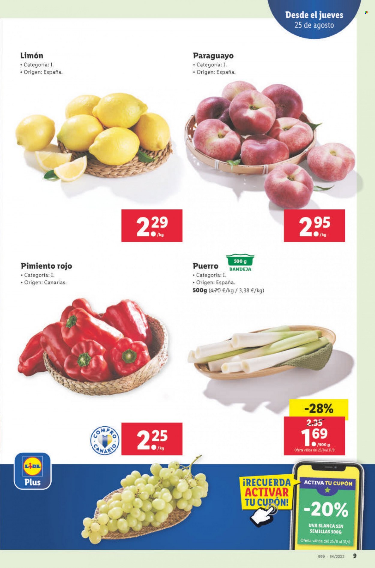 Folleto Lidl - 25/08/22 - 31/08/22. Página 9
