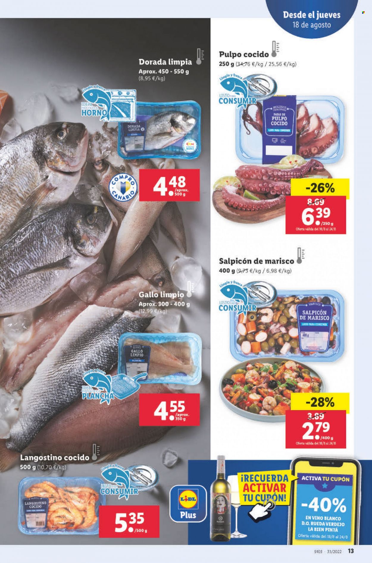 Folleto Lidl - 25/08/22 - 31/08/22. Página 13