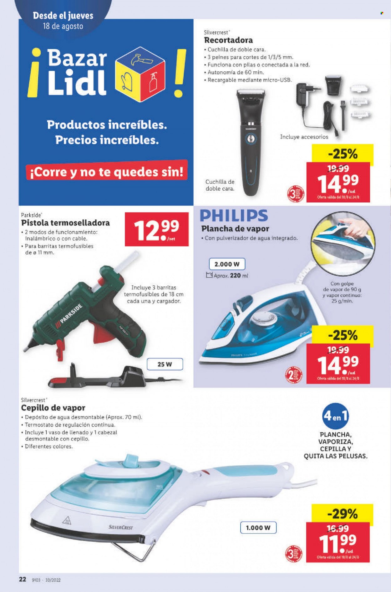 Folleto Lidl - 25/08/22 - 31/08/22. Página 22