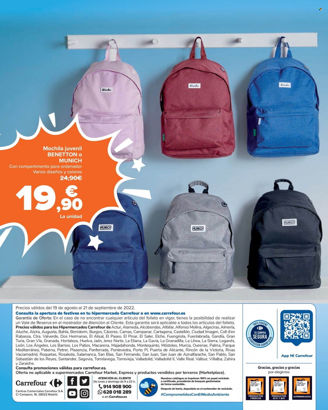 Folleto Carrefour - 19/08/22 - 21/09/22. Página 56