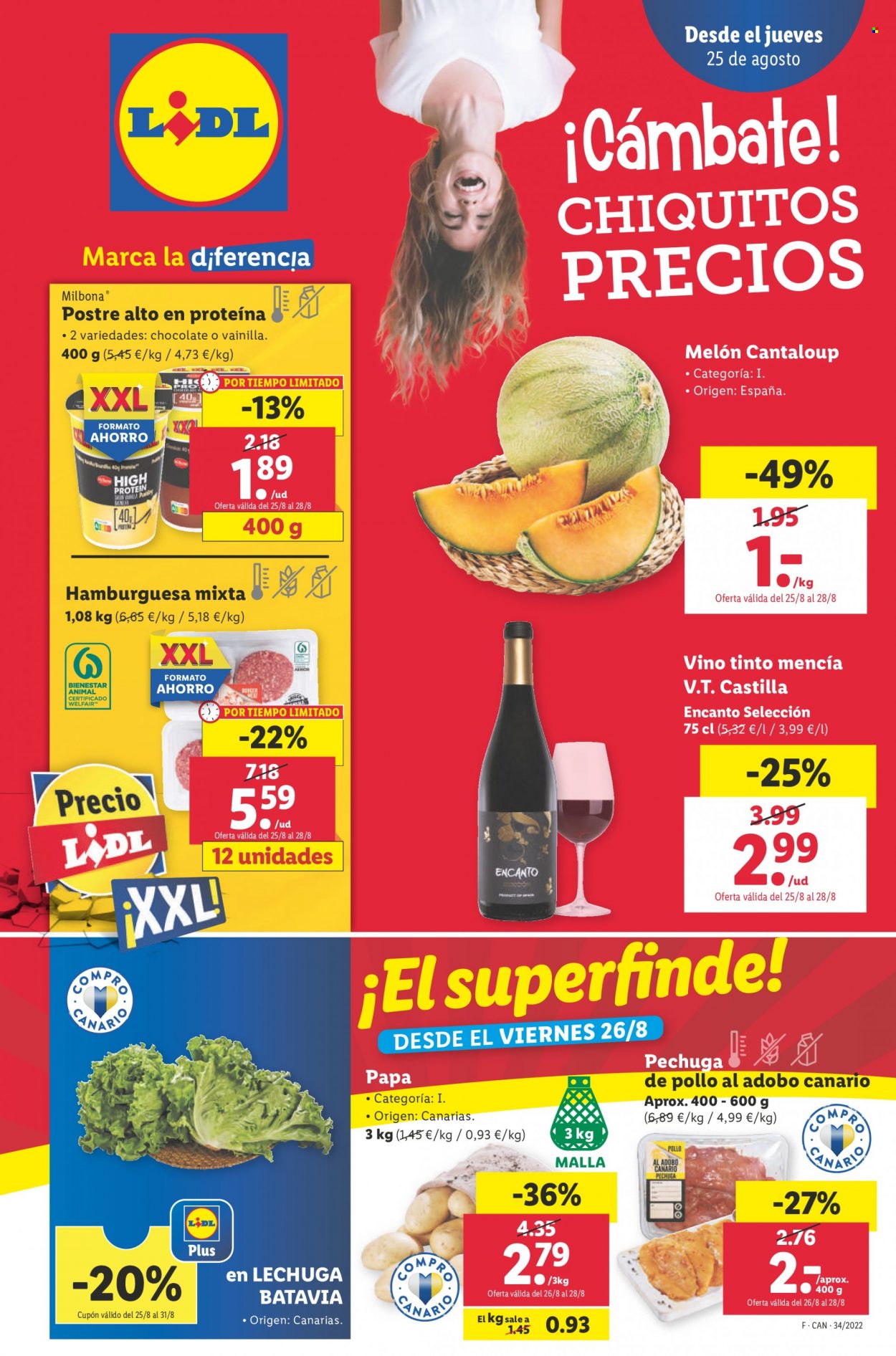 Folleto Lidl - 25/08/22 - 31/08/22. Página 1