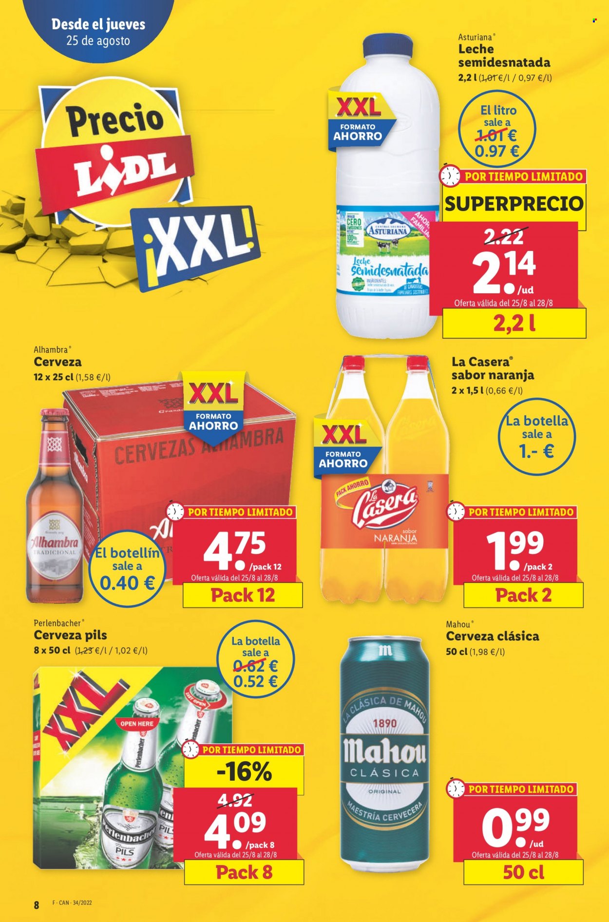 Folleto Lidl - 25/08/22 - 31/08/22. Página 8