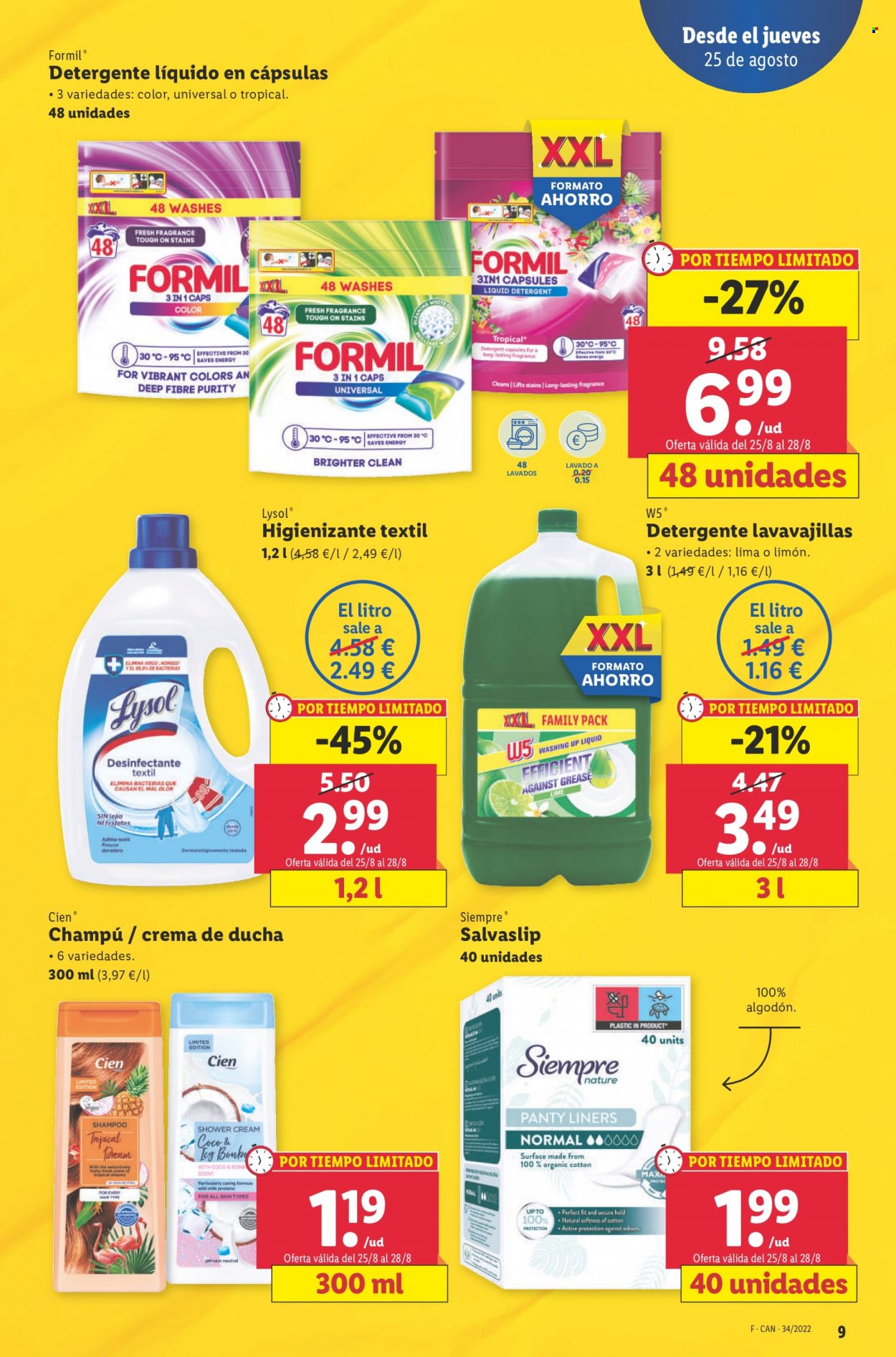 Folleto Lidl - 25/08/22 - 31/08/22. Página 9