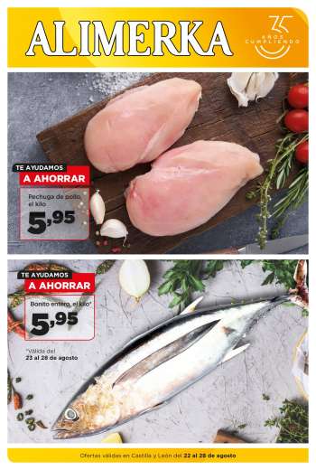 Folleto actual Alimerka - 22/08/22 - 28/08/22.