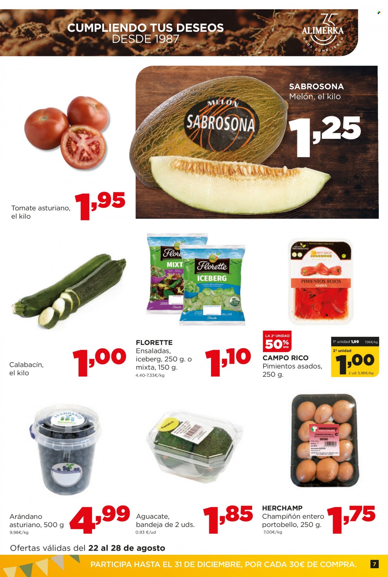 Folleto Alimerka - 22/08/22 - 28/08/22. Página 7