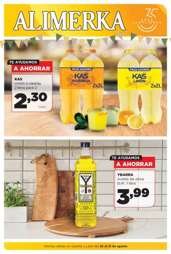 Folleto actual Alimerka - 25/08/22 - 31/08/22.