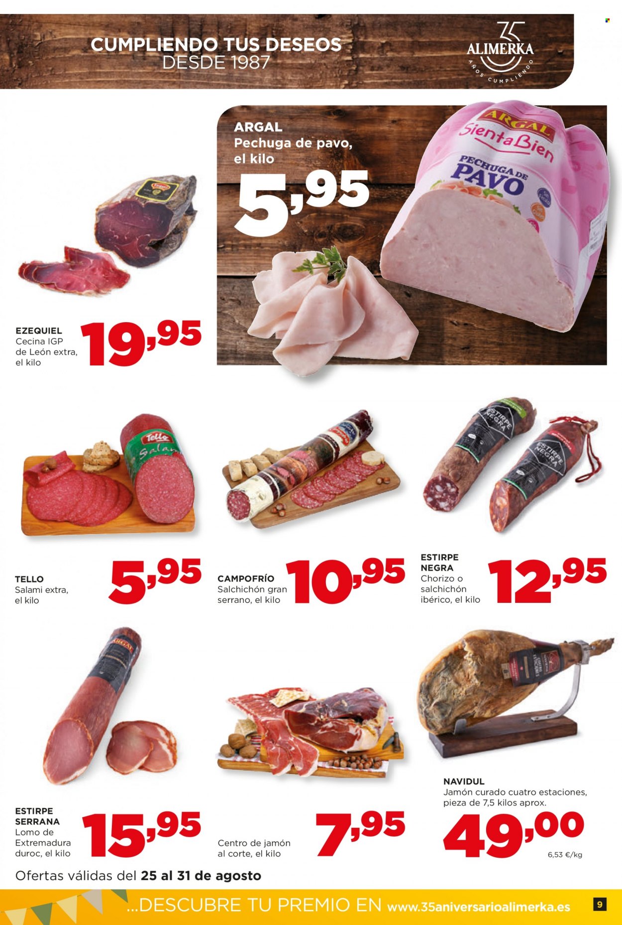 Folleto Alimerka - 25/08/22 - 31/08/22. Página 9