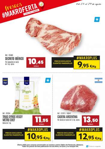 Folleto actual Makro - 23/08/22 - 29/08/22.