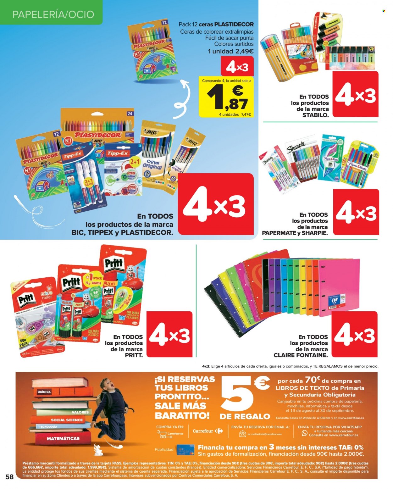 Folleto Carrefour - 25/08/22 - 12/09/22. Página 58