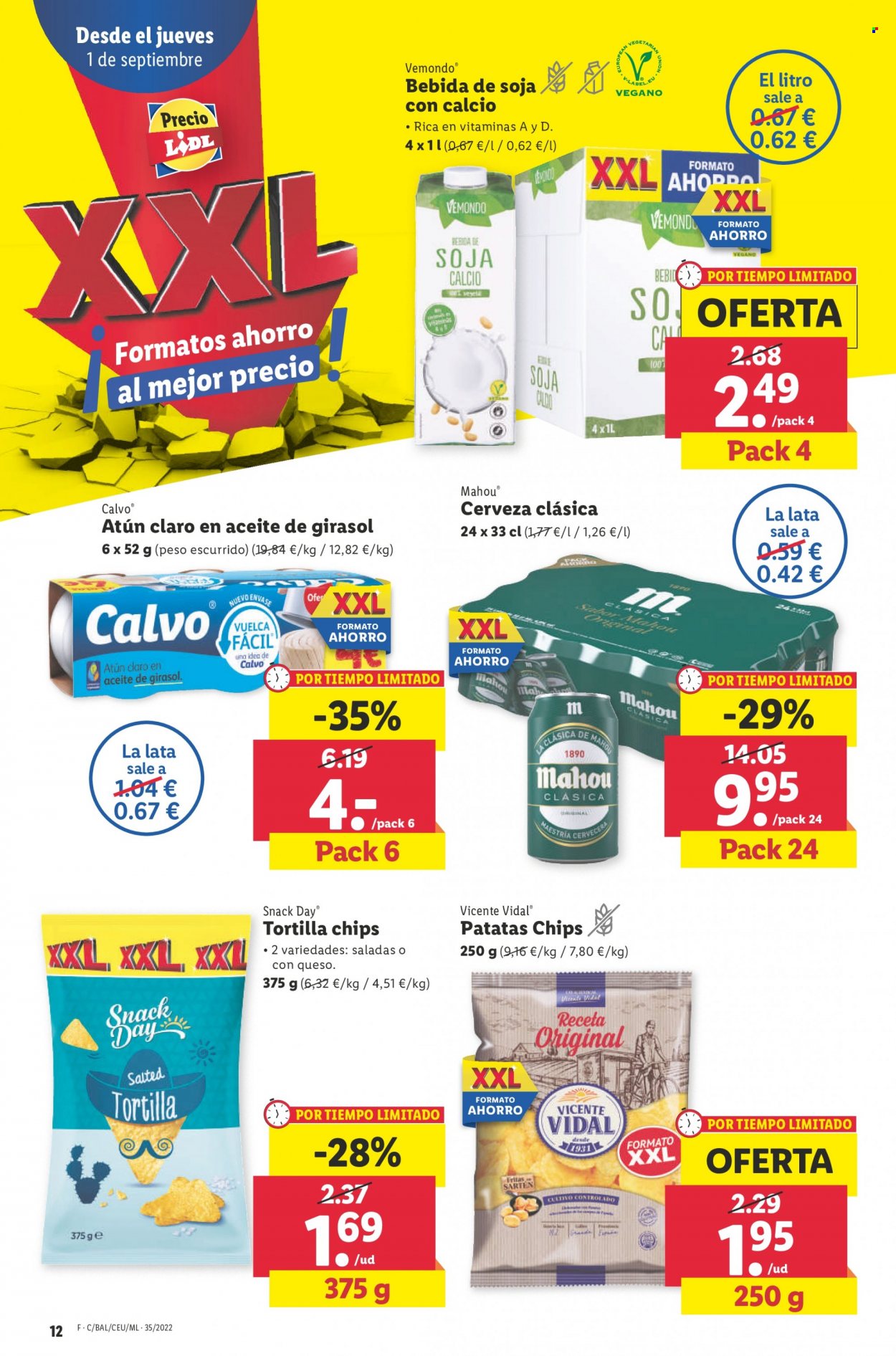 Folleto Lidl - 01/09/22 - 07/09/22. Página 12