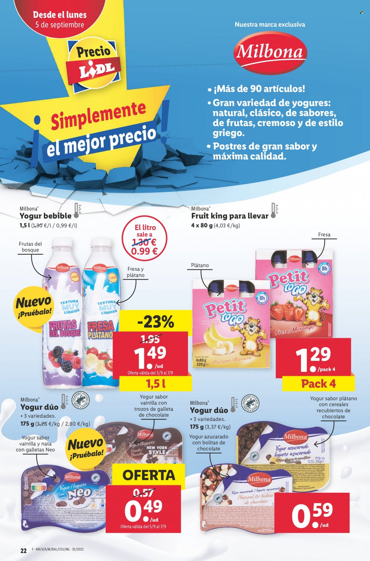 Folleto Lidl - 01/09/22 - 07/09/22. Página 22