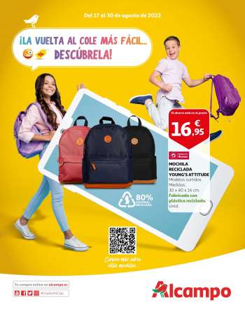 Folleto actual Alcampo - 17/08/22 - 30/08/22.