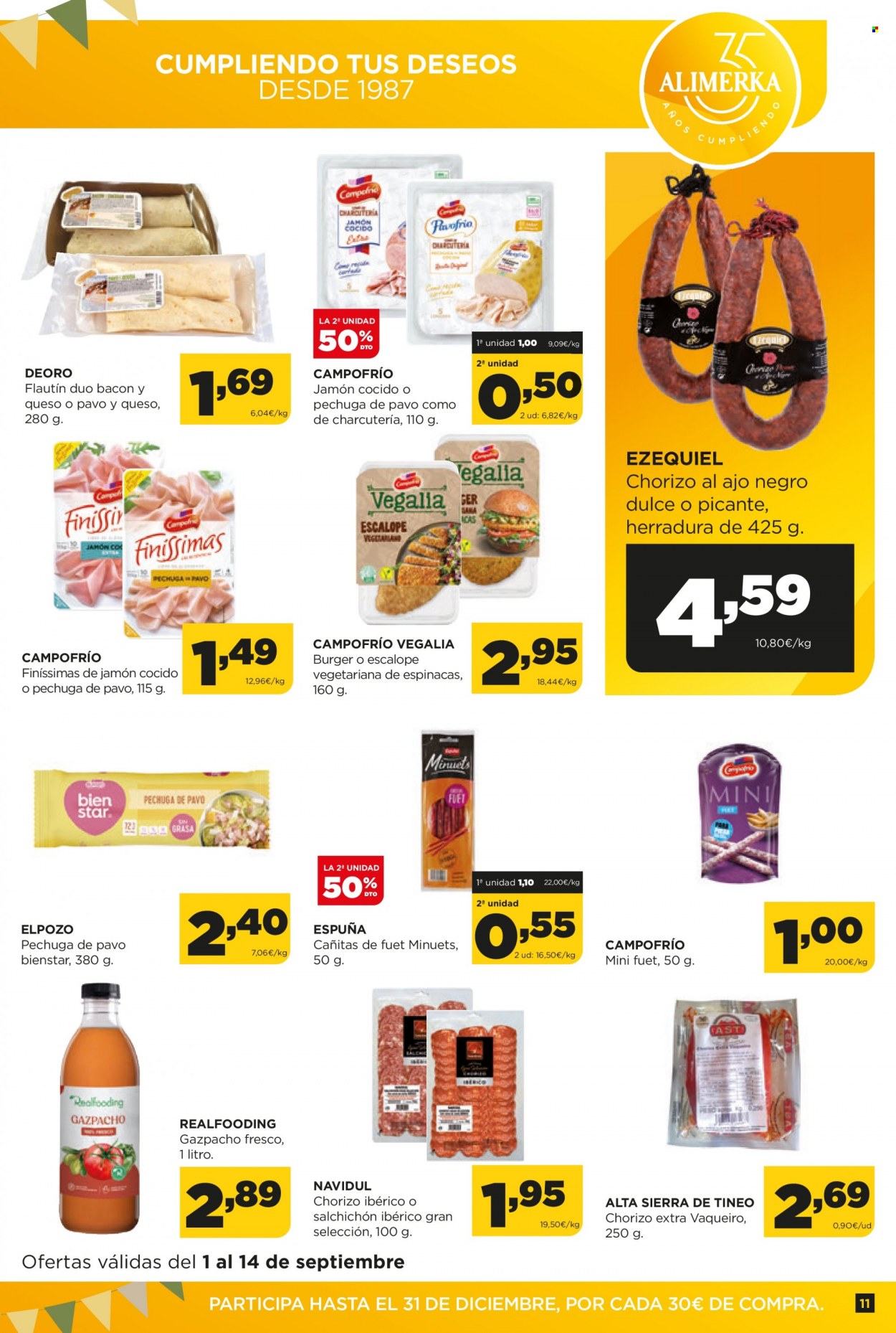 Folleto Alimerka - 01/09/22 - 14/09/22. Página 11