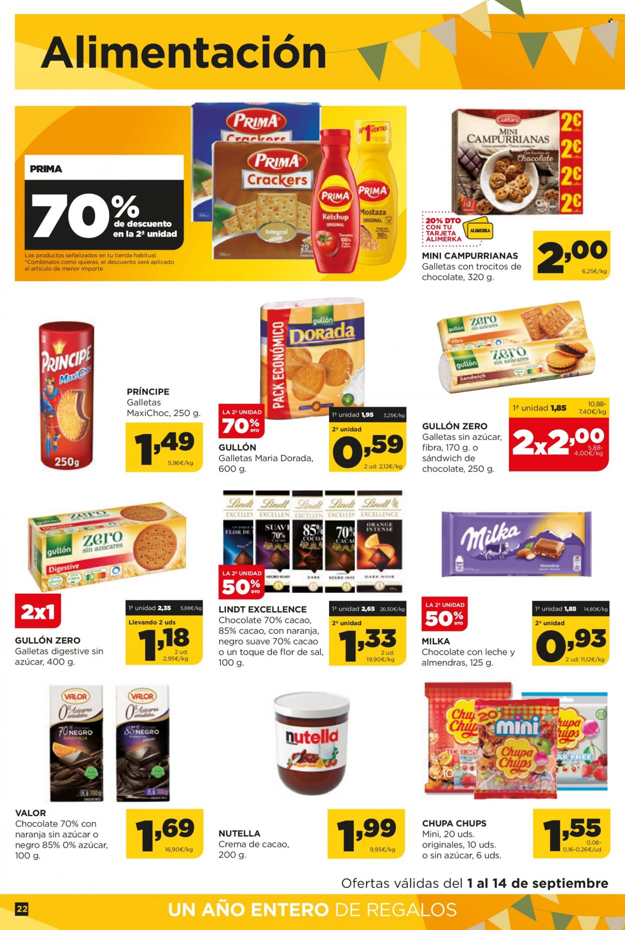 Folleto Alimerka - 01/09/22 - 14/09/22. Página 22