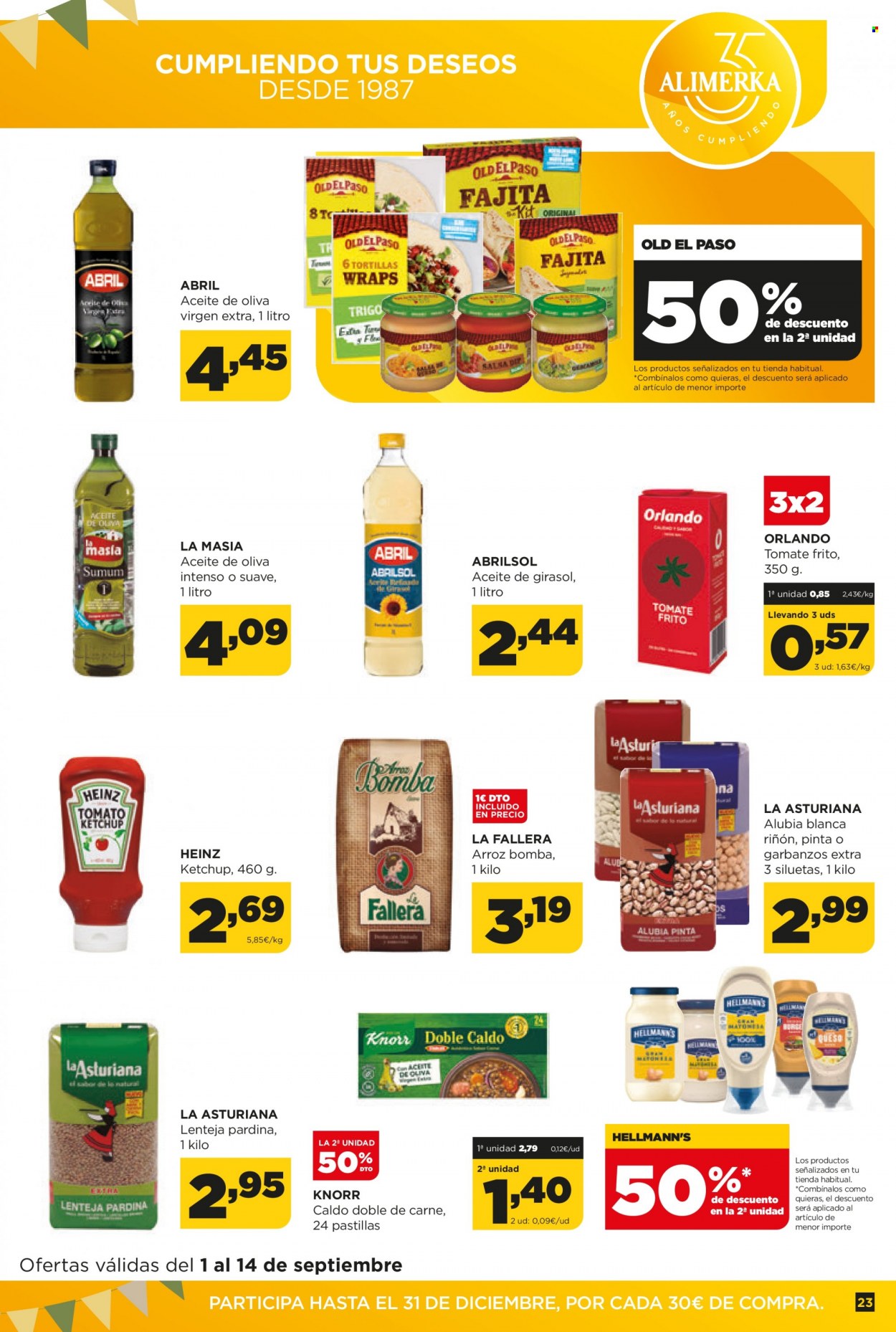 Folleto Alimerka - 01/09/22 - 14/09/22. Página 23