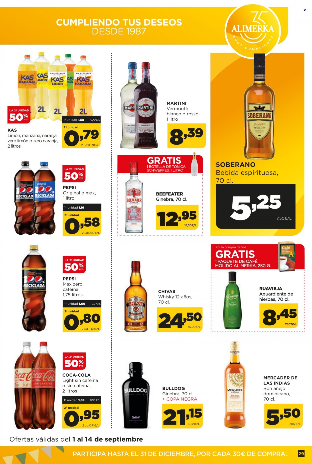 Folleto Alimerka - 01/09/22 - 14/09/22. Página 29