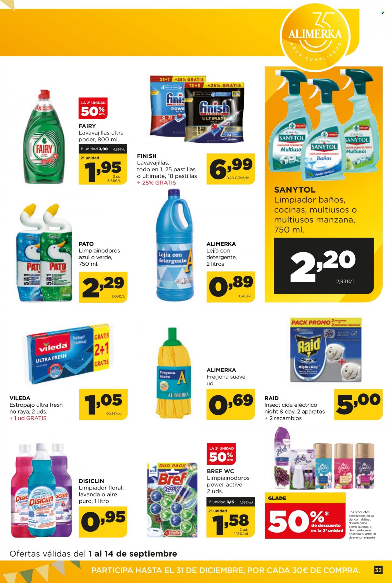 Folleto Alimerka - 01/09/22 - 14/09/22. Página 33
