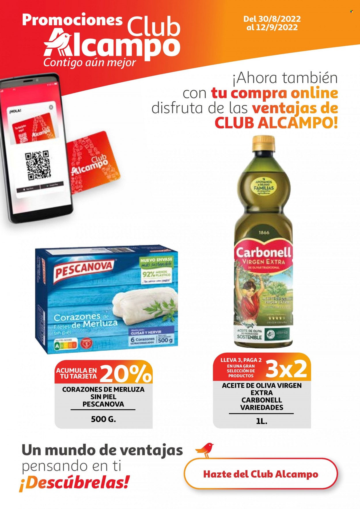 Folleto Alcampo - 30/08/22 - 12/09/22. Página 1