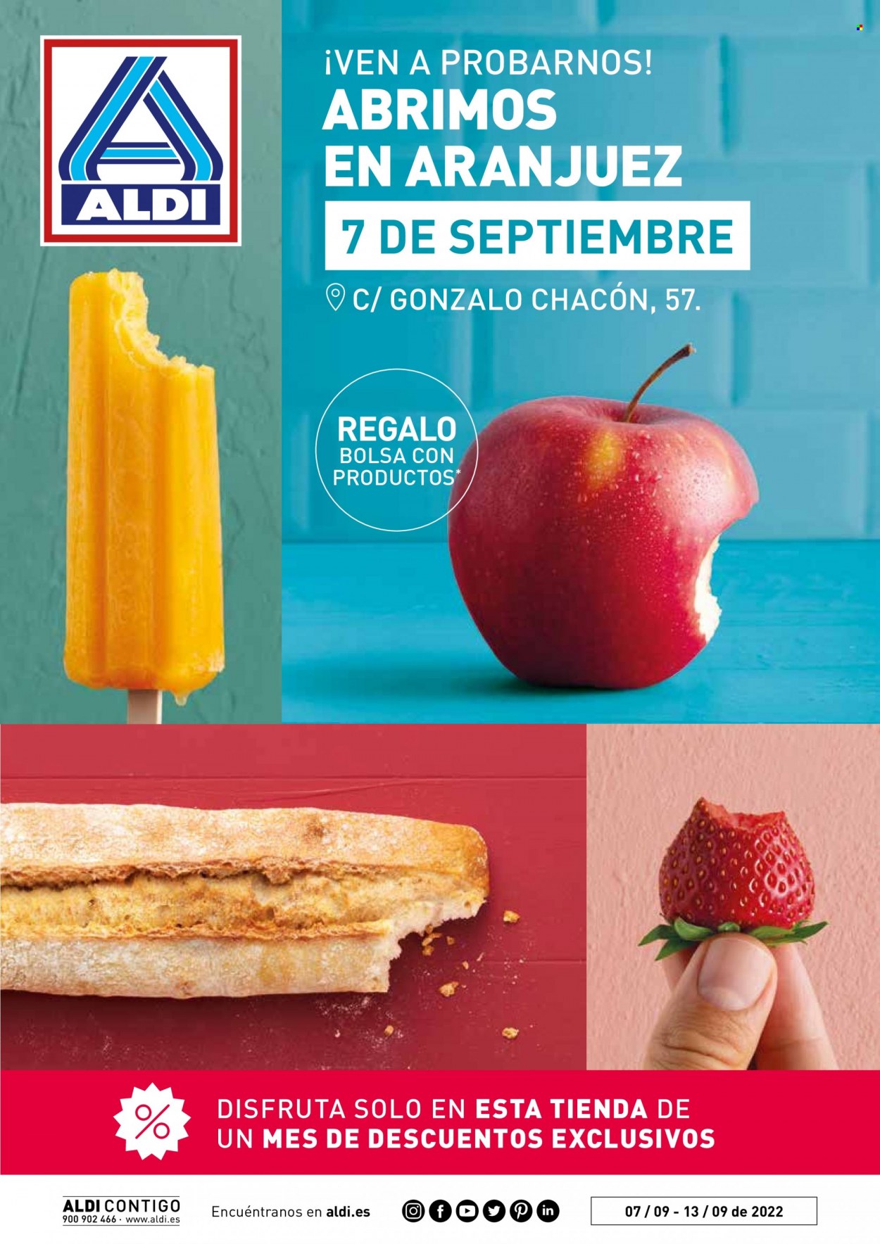 Folleto Aldi - 07/09/22 - 13/09/22. Página 1