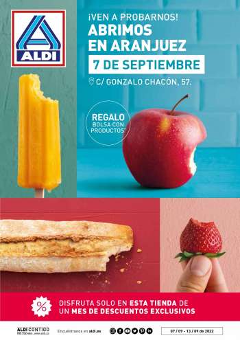 Folleto actual Aldi - 07/09/22 - 13/09/22.