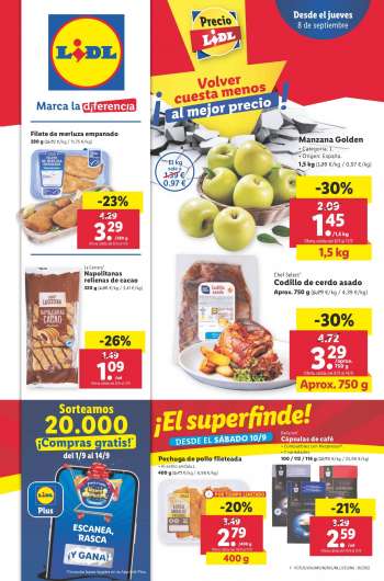 Folleto actual Lidl - 01/09/22 - 08/09/22.