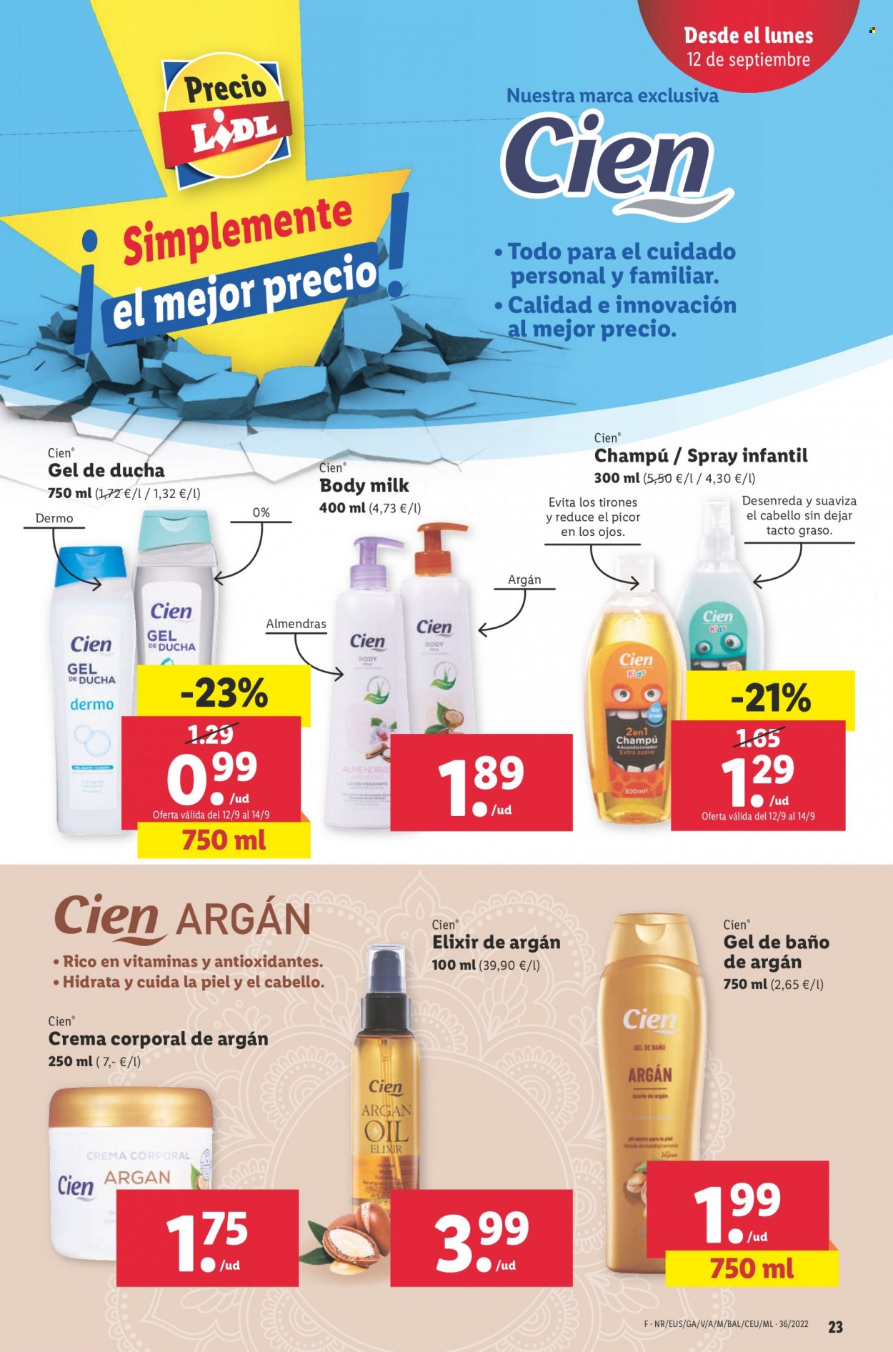 Folleto Lidl - 08/09/22 - 14/09/22. Página 23