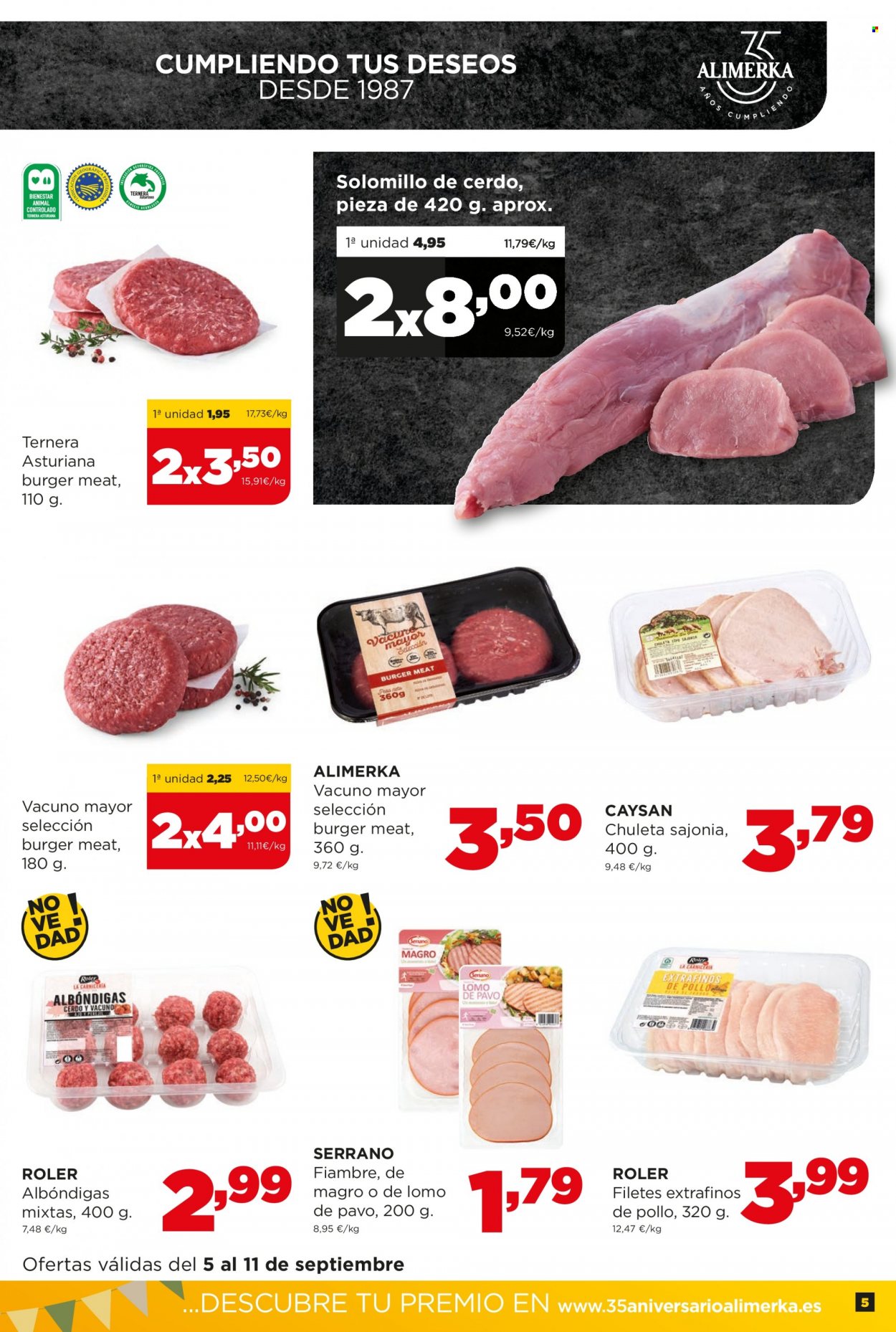 Folleto Alimerka - 05/09/22 - 11/09/22. Página 5