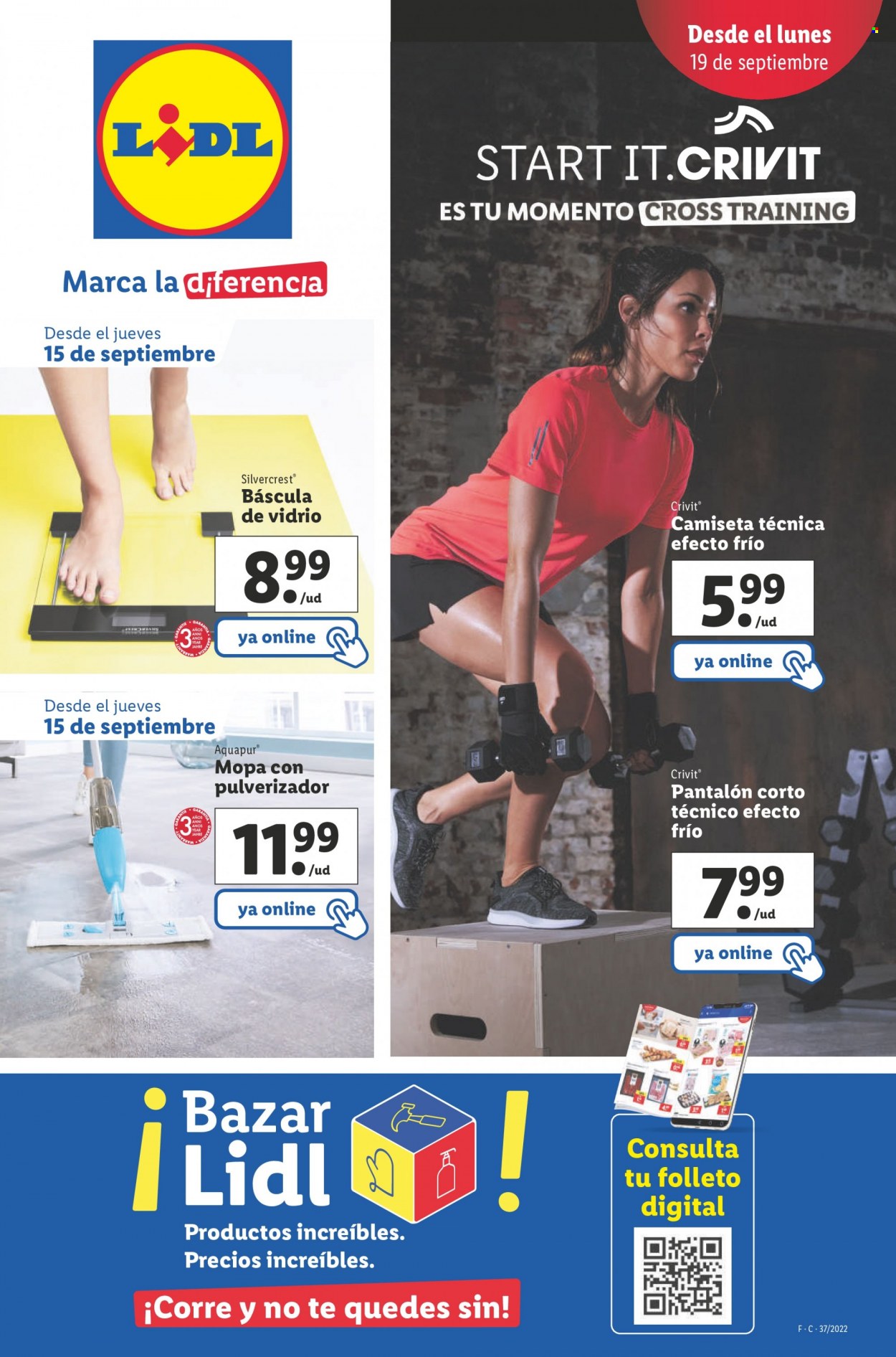 Folleto Lidl - 15/09/22 - 21/09/22. Página 1
