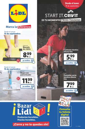 Folleto actual Lidl - 15/09/22 - 21/09/22.