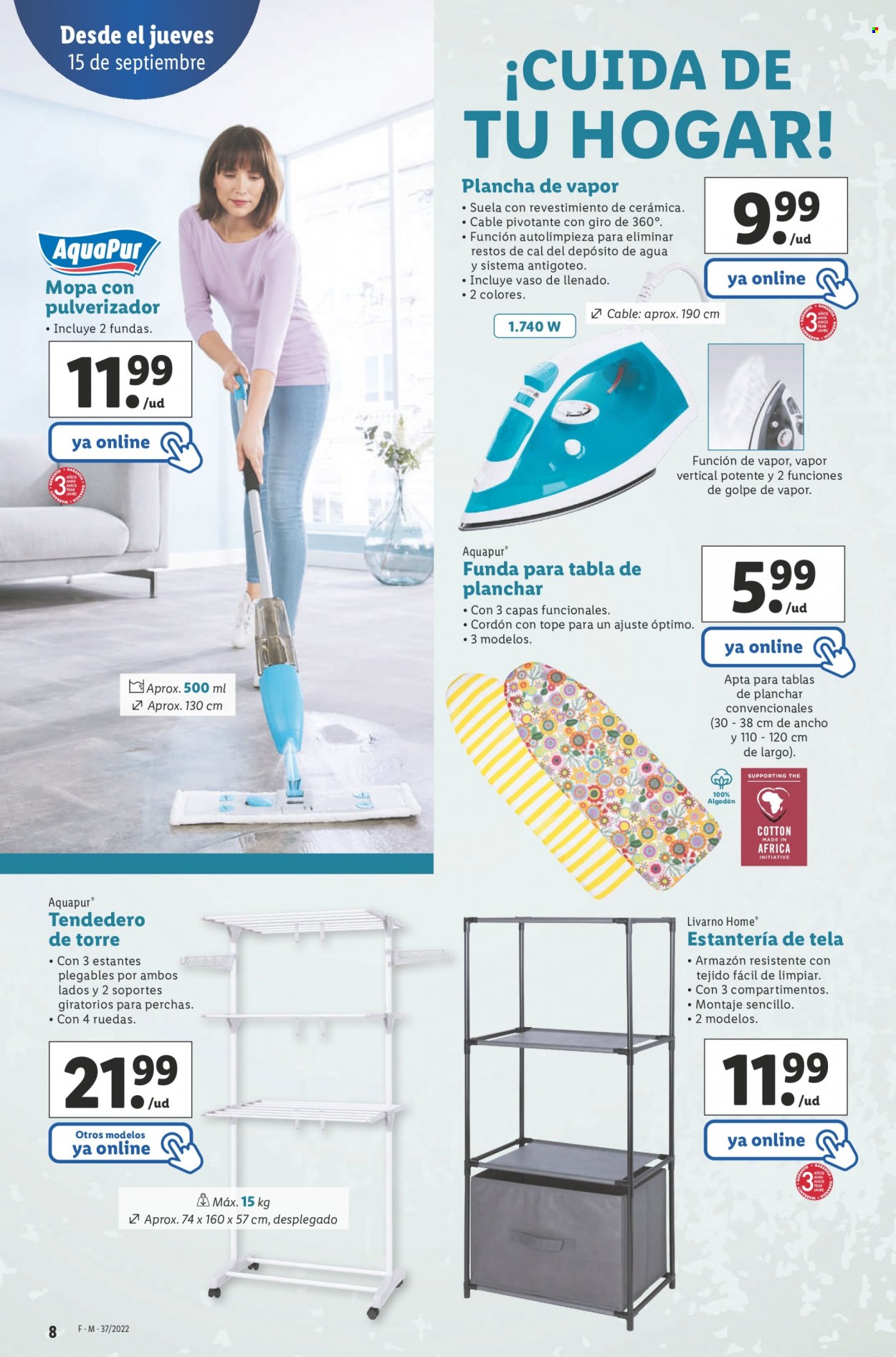 Folleto Lidl - 15/09/22 - 21/09/22. Página 8
