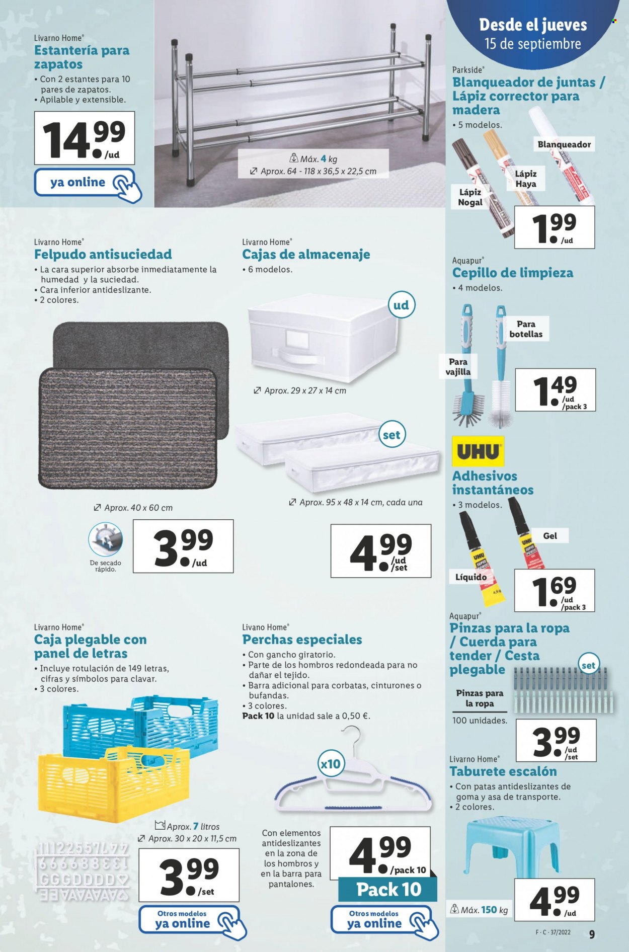Folleto Lidl - 15/09/22 - 21/09/22. Página 9
