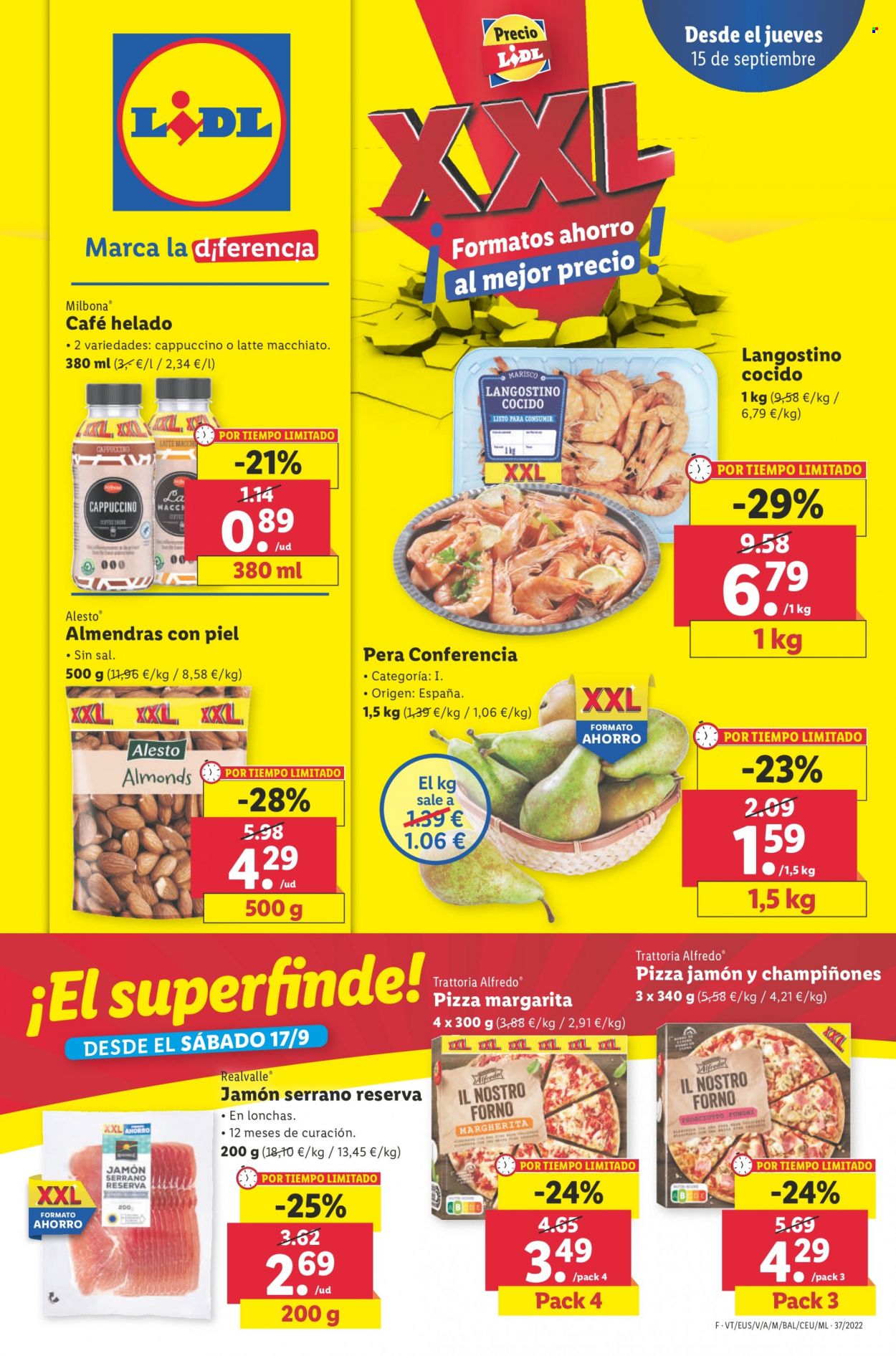 Folleto Lidl - 15/09/22 - 21/09/22. Página 1