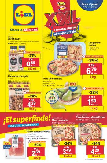 Folleto actual Lidl - 15/09/22 - 21/09/22.