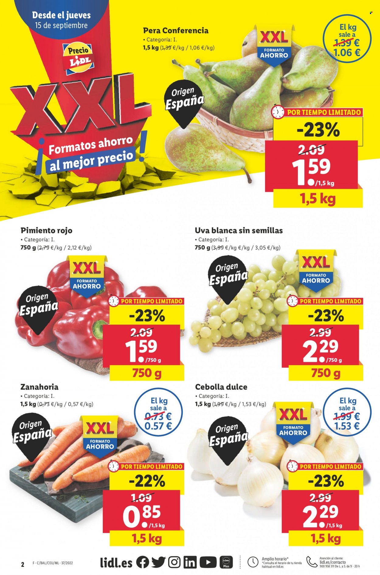 Folleto Lidl - 15/09/22 - 21/09/22. Página 2