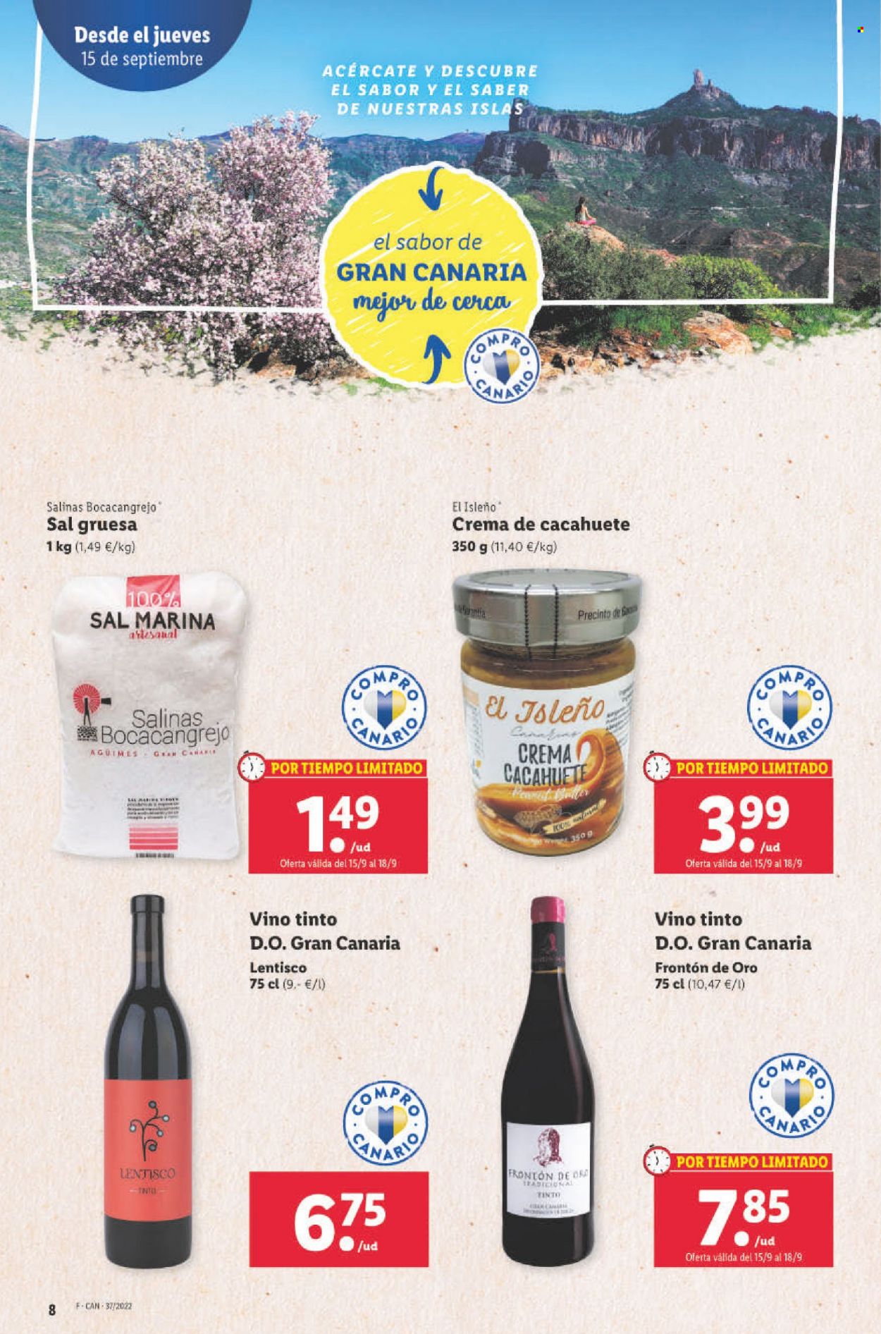Folleto Lidl - 15/09/22 - 21/09/22. Página 8