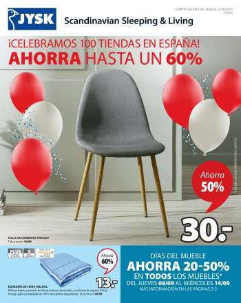 Folleto actual JYSK - 08/09/22 - 21/09/22.