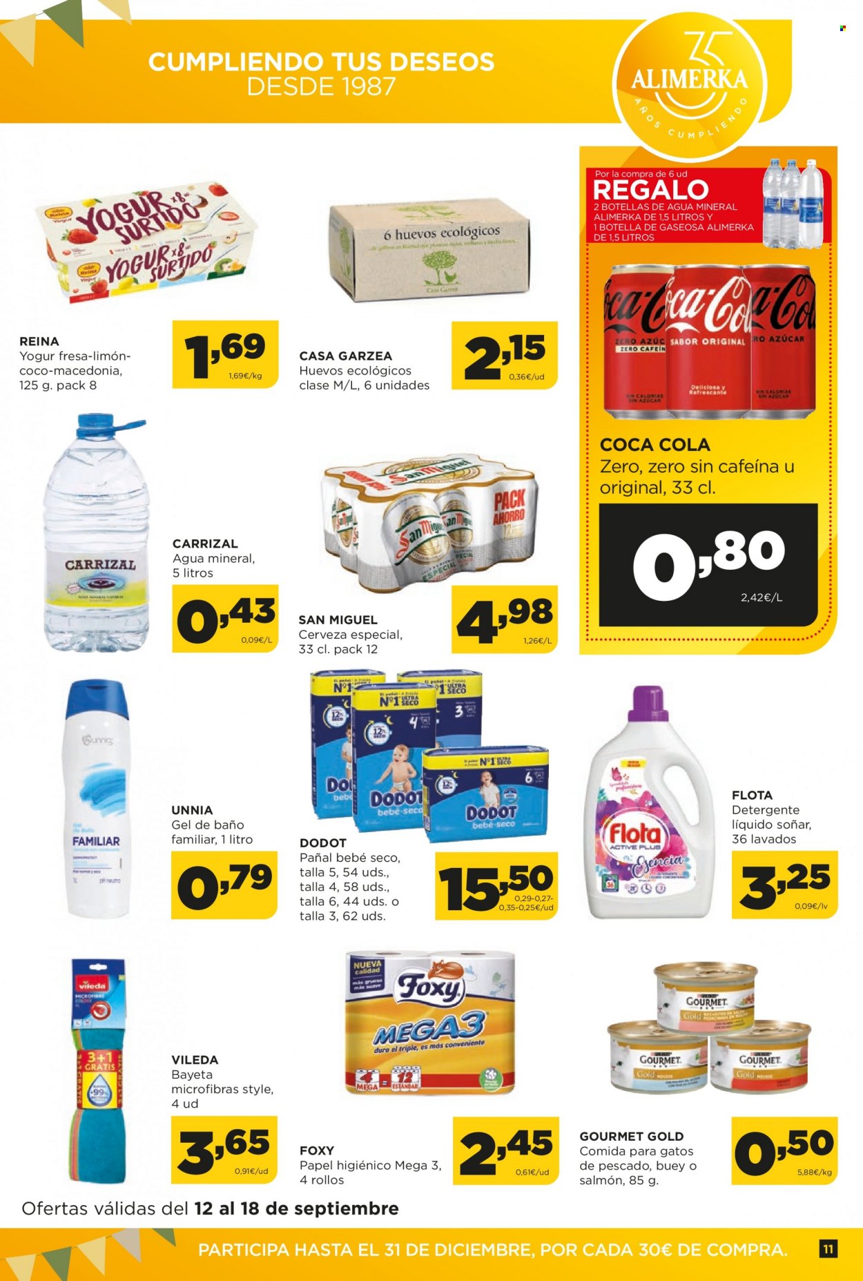 Folleto Alimerka - 12/09/22 - 18/09/22. Página 11