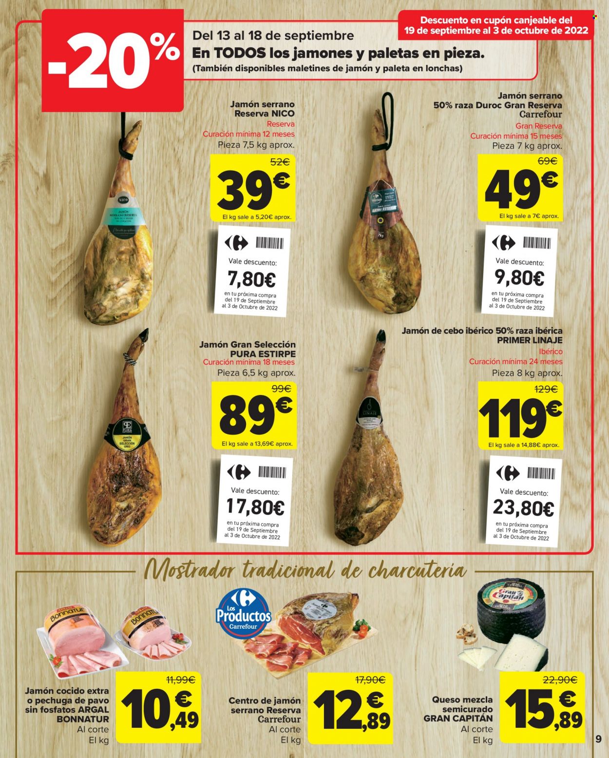 Folleto Carrefour - 13/09/22 - 26/09/22. Página 9
