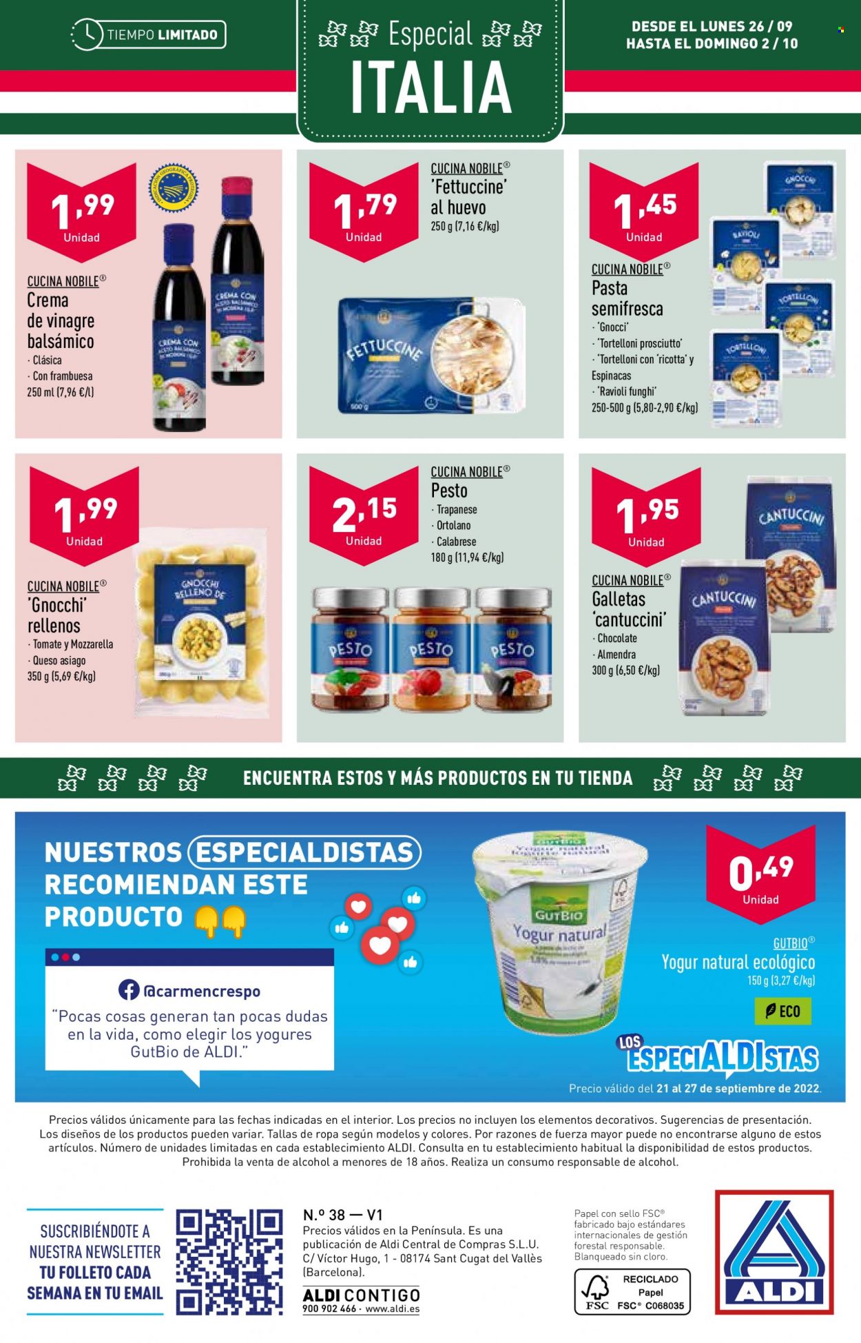 Folleto Aldi - 21/09/22 - 27/09/22. Página 26