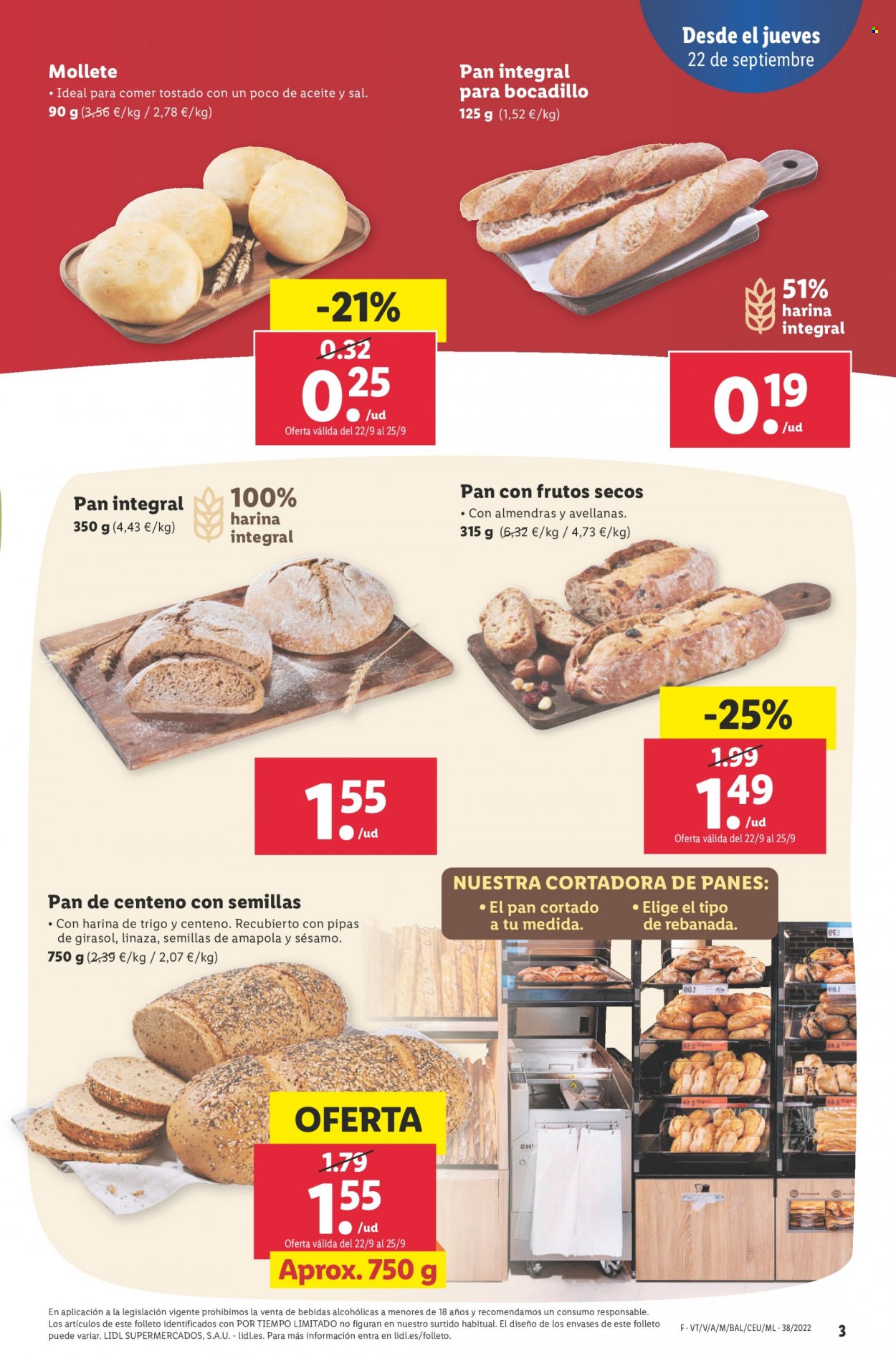Folleto Lidl - 22/09/22 - 28/09/22. Página 3