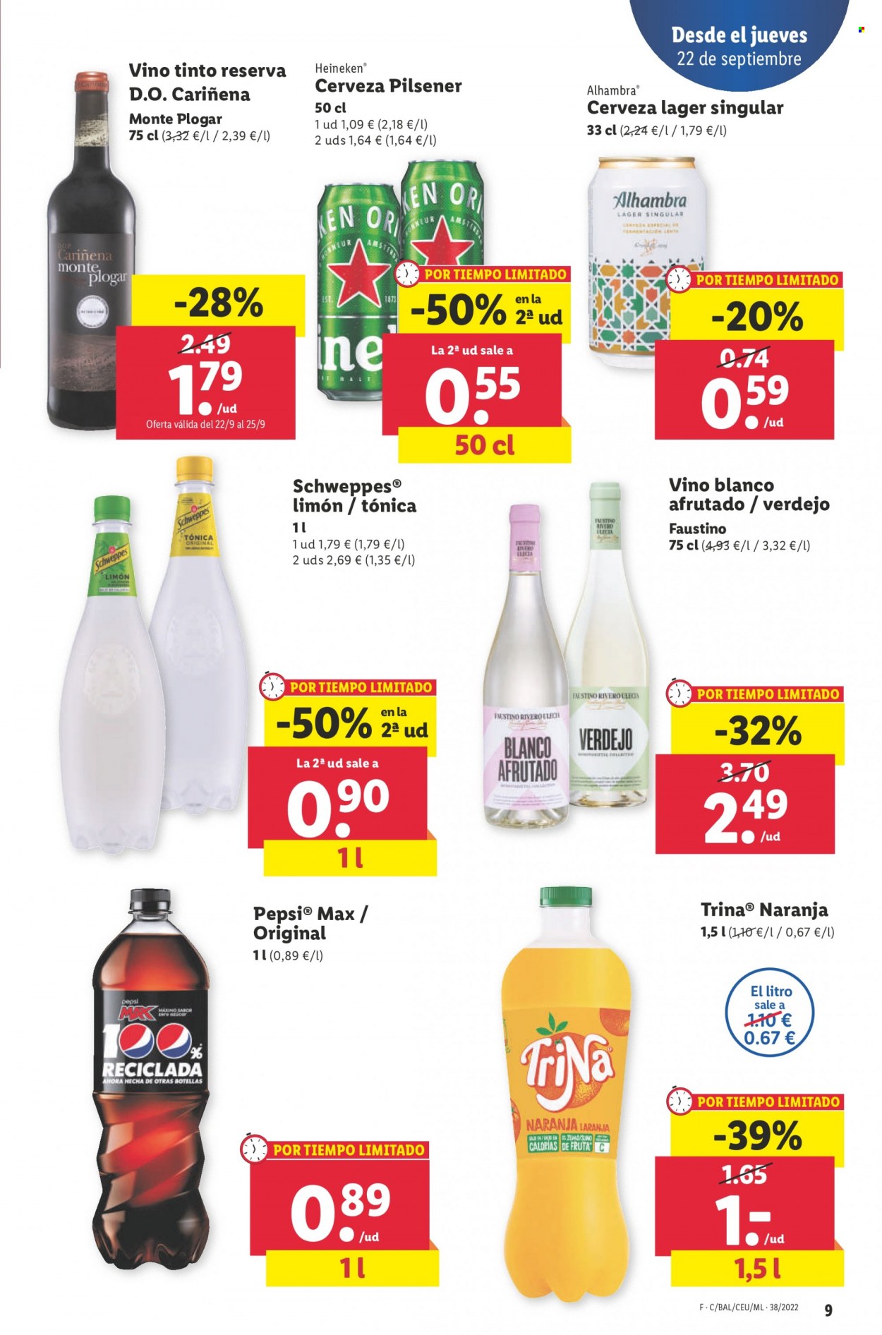 Folleto Lidl - 22/09/22 - 28/09/22. Página 9