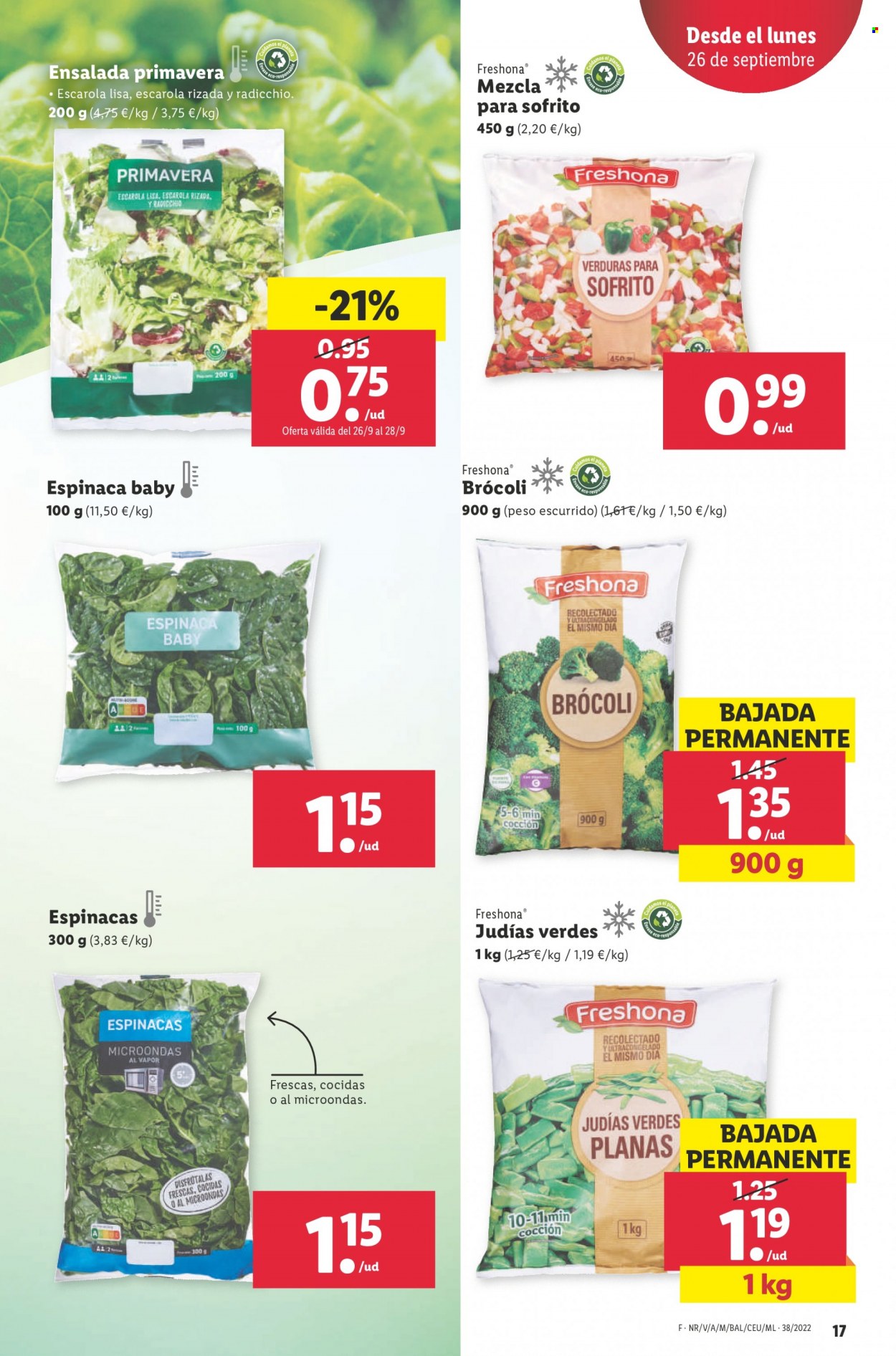 Folleto Lidl - 22/09/22 - 28/09/22. Página 17