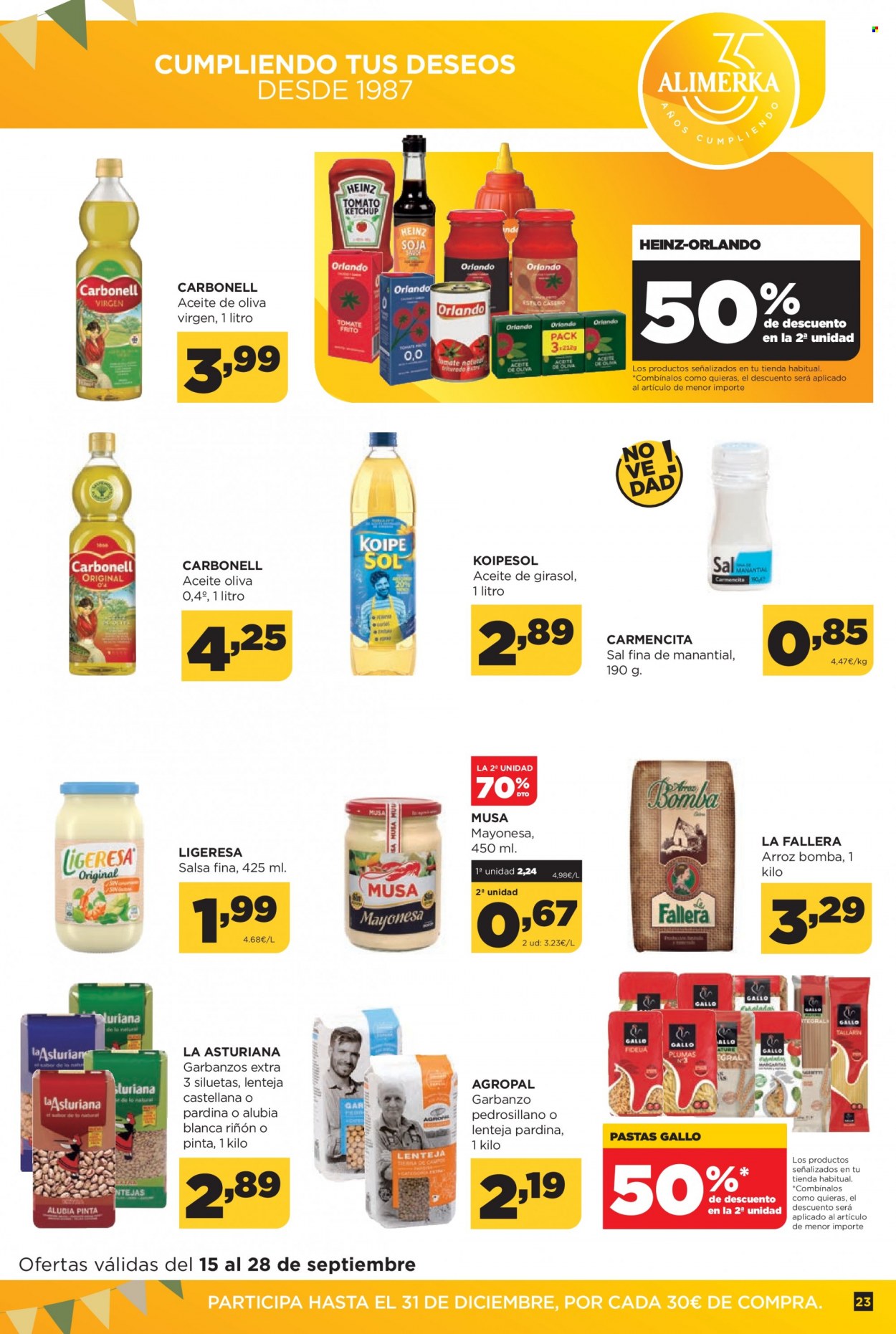 Folleto Alimerka - 15/09/22 - 28/09/22. Página 23