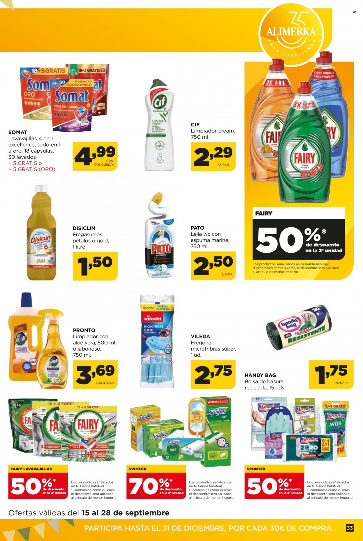 Folleto Alimerka - 15/09/22 - 28/09/22. Página 33
